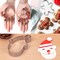 20 Pieces Christmas Cookie Cutters – Glove Gingerbread Angel Candy Cane & More